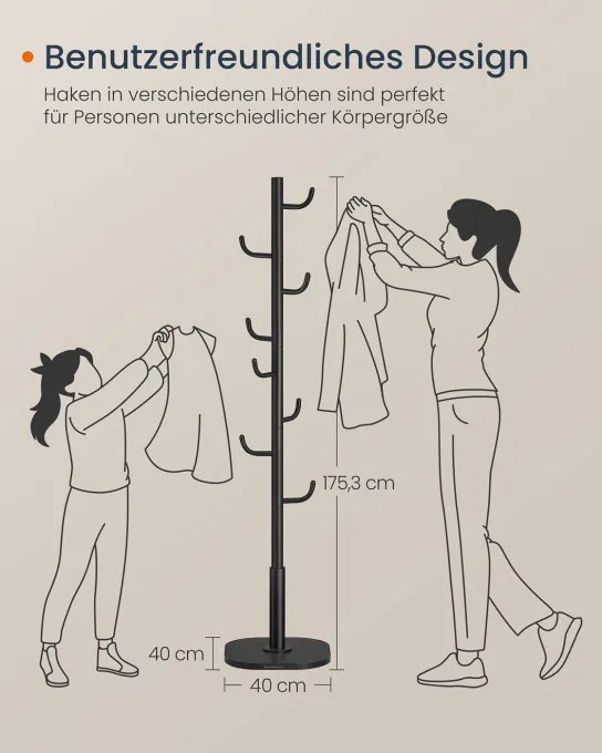 Stojanový vešiak RCR039B01