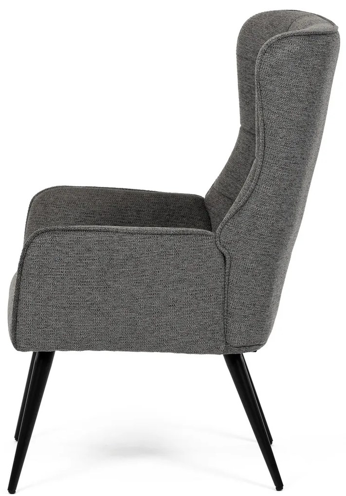 Relaxačné kreslo 315 GREY2, tmavošedé