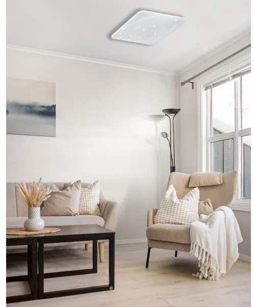 LED Stmievateľné stropné svietidlo NERIS LED/36W/230V 2700-6500K + diaľkové ovládanie