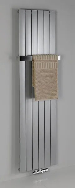 SAPHO Colonna IR145 kúpelňový radiátor 450x1800mm, metalická strieborná