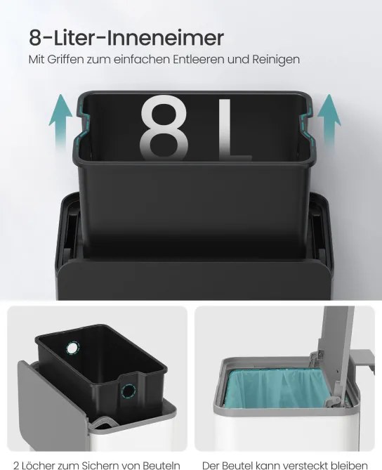 Odpadkový kôš LTB810W01