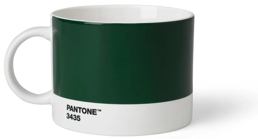 Tmavozelený keramický hrnček 475 ml Dark Green 3435 – Pantone