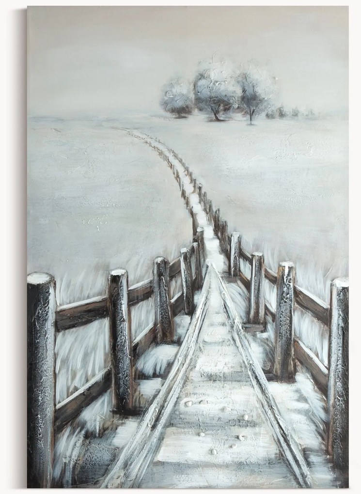 RUČNE MAĽOVANÝ OBRAZ 653 80X120 CM