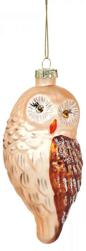 sass & belle Vianočná ozdoba Woodland Owl