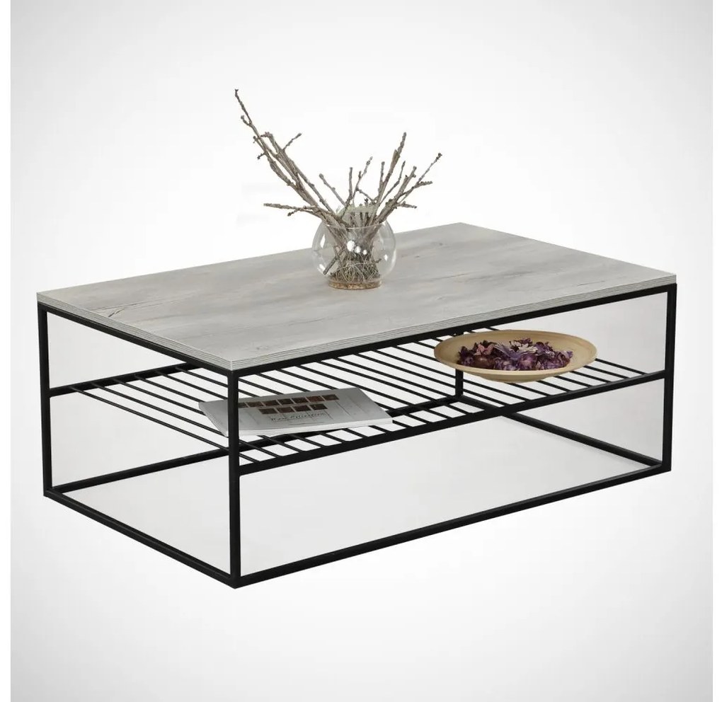 Konferenčný stolík ETNA 43x95 cm šedá