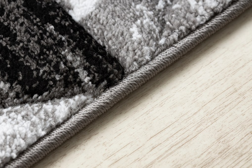 Koberec ALTER Nano trojuholníky, modrý