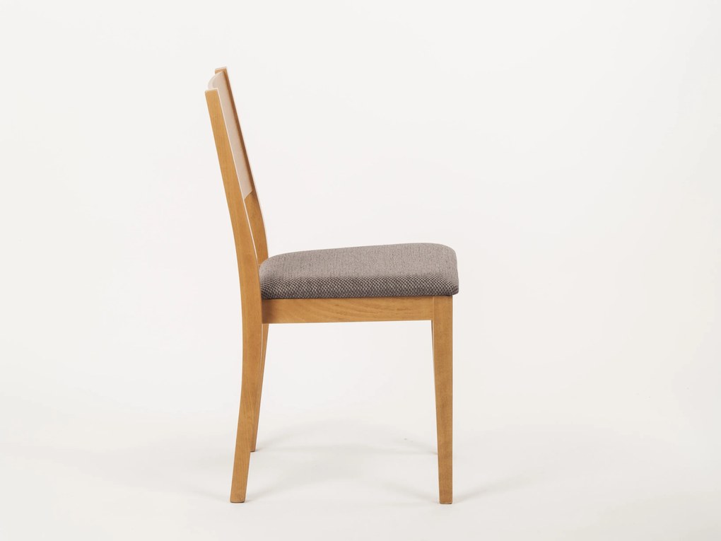 Stima stohovatelná stolička ALEX Vyberte látku ->: MIRON terracotta 22, Odtieň / morenie: Třešeň