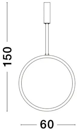 LED luster Change 60 čierne