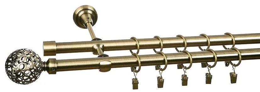 Garniža Goplana fi19 240cm II starožitné zlato