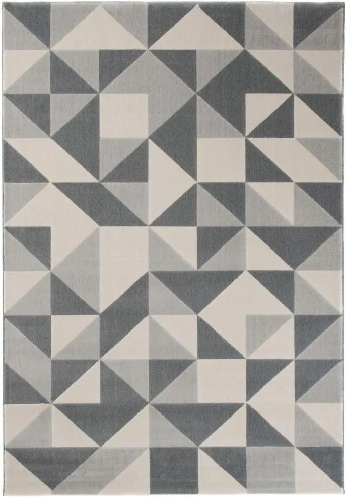 Kusový koberec PP Rico sivý, Velikosti 120x170cm