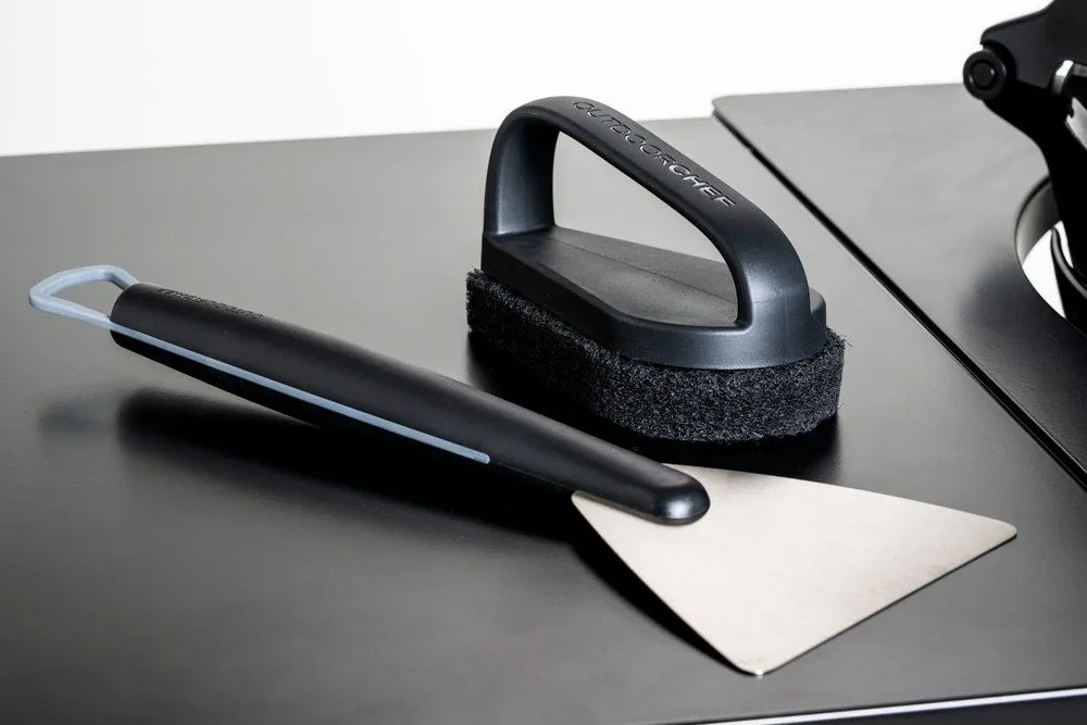 Čistiaca súprava na grilovaciu dosku plancha – Outdoorchef