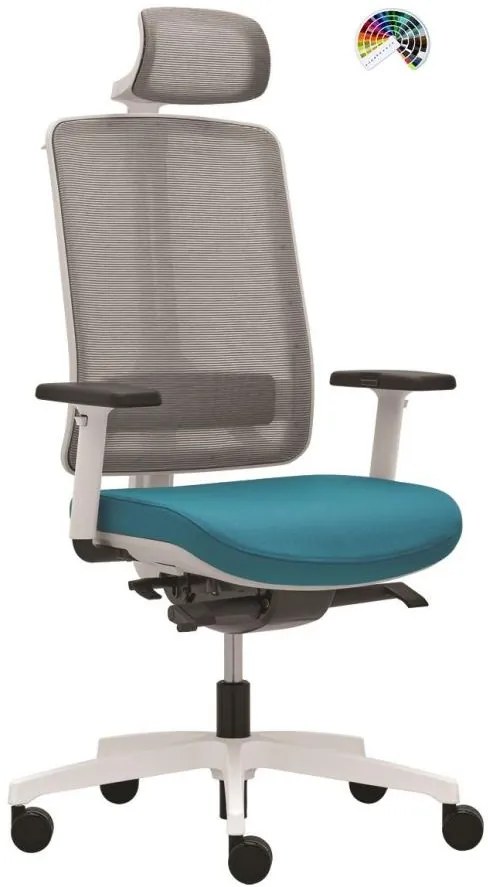 RIM Kancelárska stolička FLEXi XXL FX 1102A 1103A čalúnenie ERA, PHOENIX