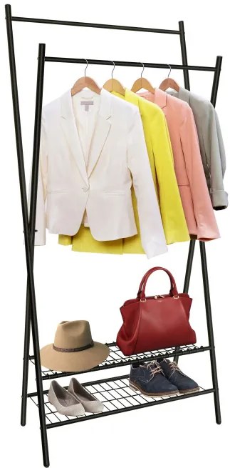 Vešiakový stojan XAVIER čierny