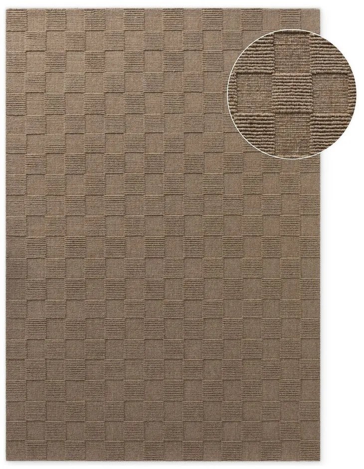 Hnedý ručne tkaný vlnený koberec 200x300 cm Scala – Villeroy&amp;Boch