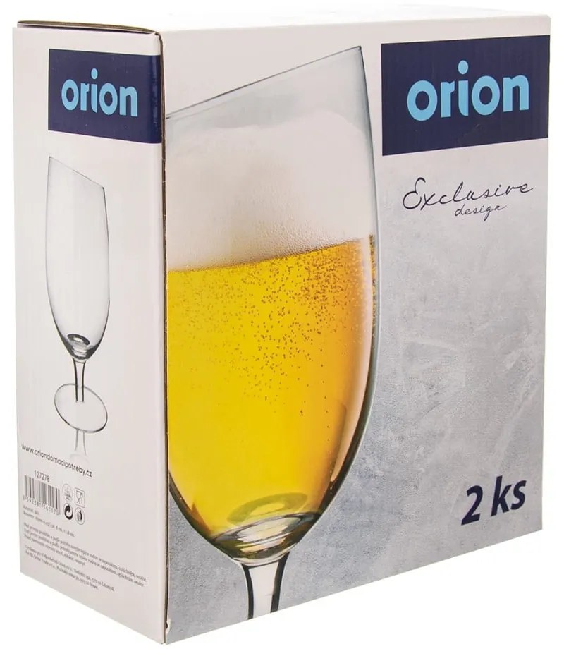 Súprava 2 pohárov na pivo Orion Exclusive, 0,43 l