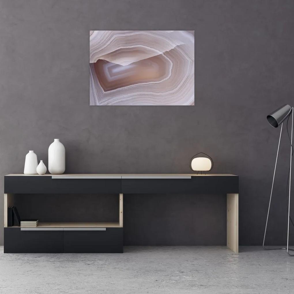 Sklenený obraz - Mramorový achát (70x50 cm)