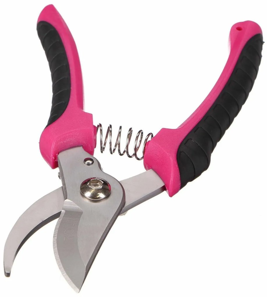 Sixtol Záhradné nožnice GARDEN PINK ONE, nehrdz. oceľ, 20 cm
