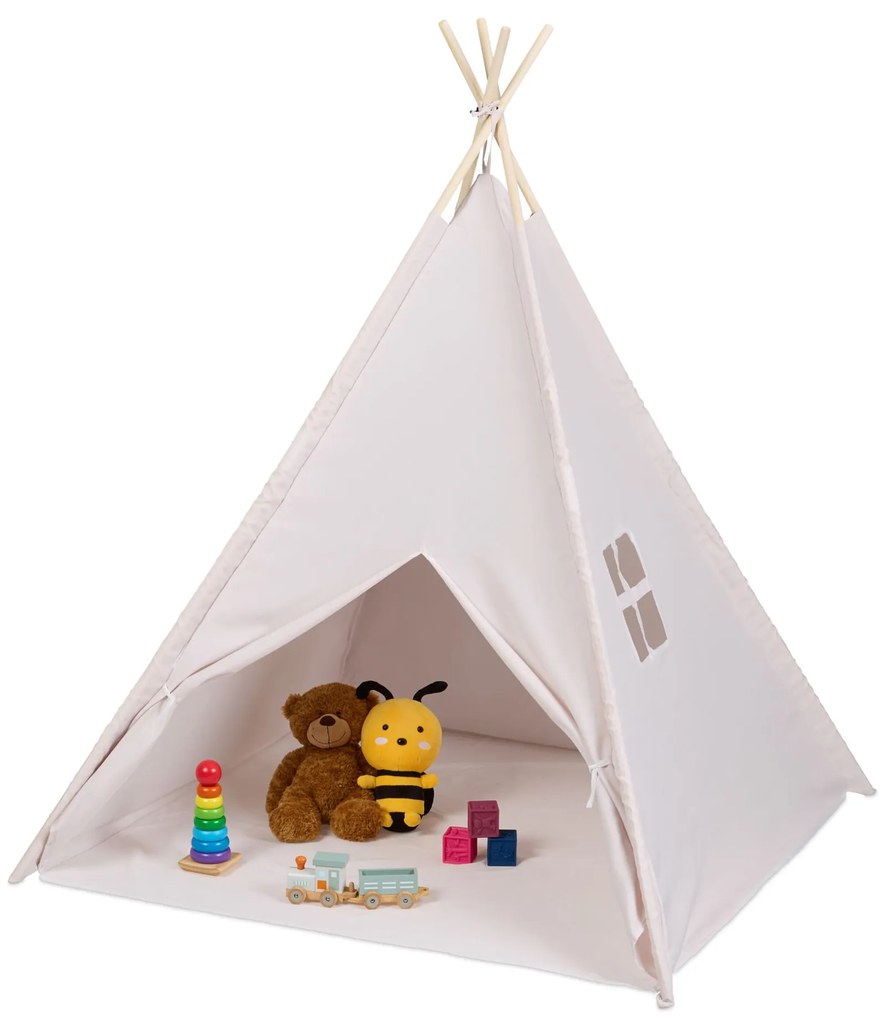 Hrací stan teepee s podložkou, RD48915