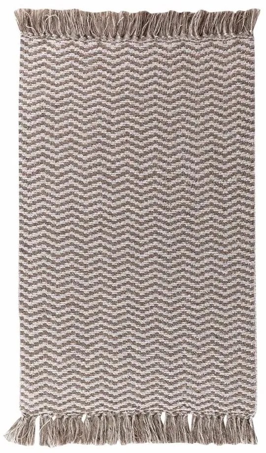 Svetlohnedý prateľný koberec 50x80 cm Alessia – douceur d'intérieur