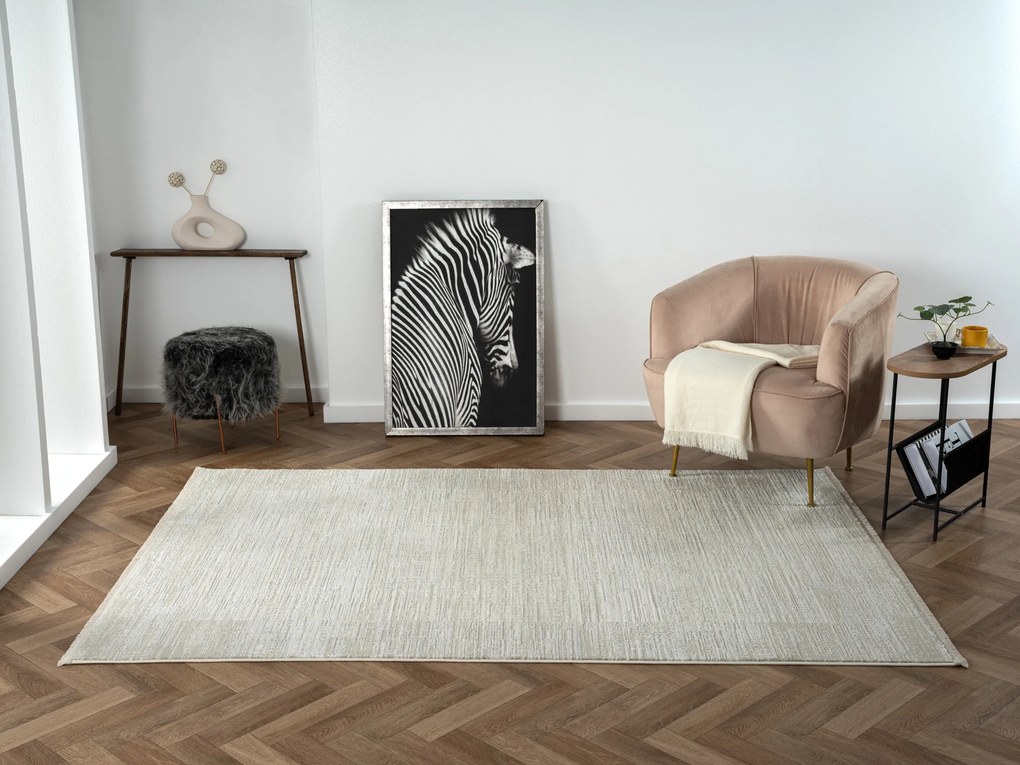 My Flair, Kusový koberec My Heaven creme, 160x230, šedá, chodba / predsieň