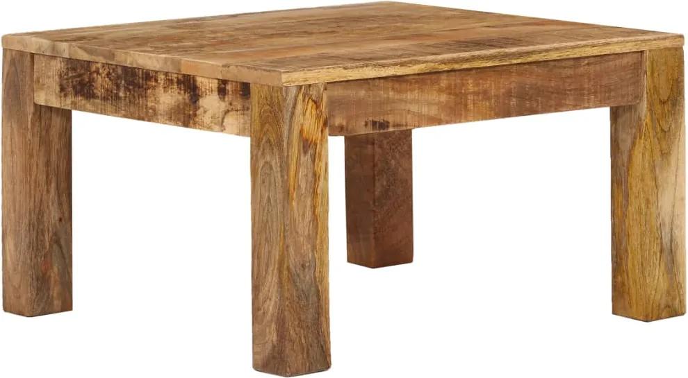 246700 Edco Konferenčný stolík z mangovníkového dreva 60x60x35 cm