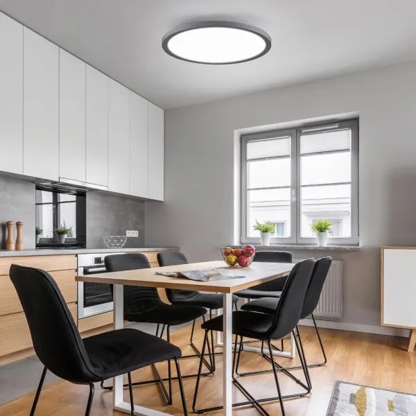 Leuchten Direkt 15571-18-LED Stmievateľné stropné svietidlo FLAT LED/23,5W/230V+DO