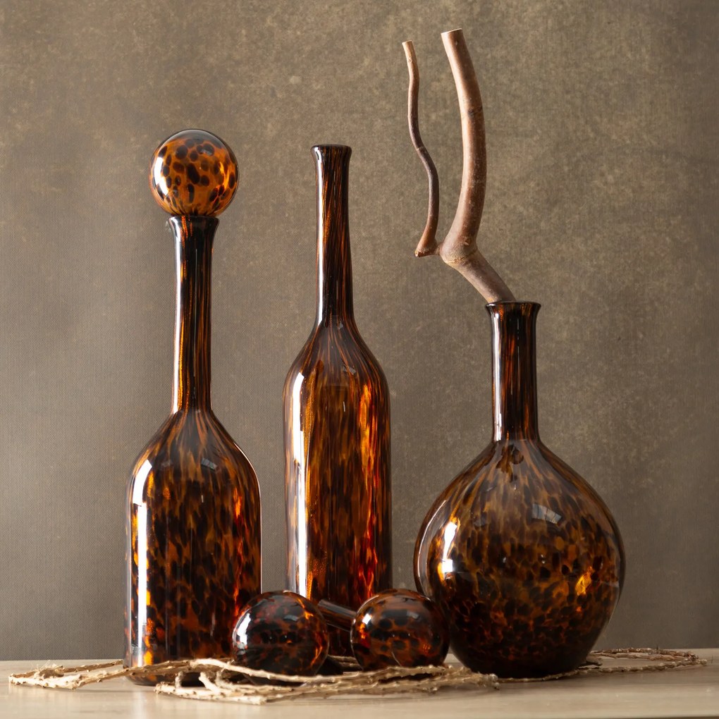 Dekoratívna váza ISLA 12x70 CM oranžová