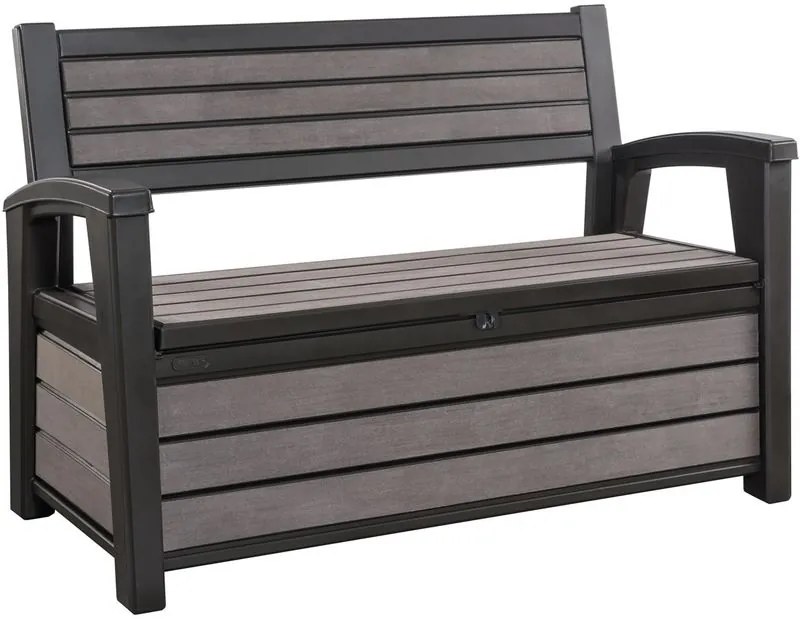 KETER HUDSON STORAGE BENCH 227L Úložná lavice 132,7 x 61,2 x 89 cm, hnedá 17204490