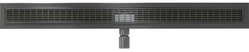 Mexen Flat M33 nerezový sprchový žľab 80 cm, čierna, 1733080-15