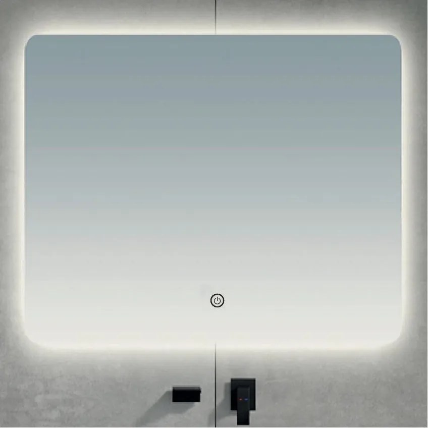 Brilagi - LED kúpeľňové zrkadlo COMO LED/24W/230V 60x60 cm IP44 CRI 90 stmievateľné + CCT