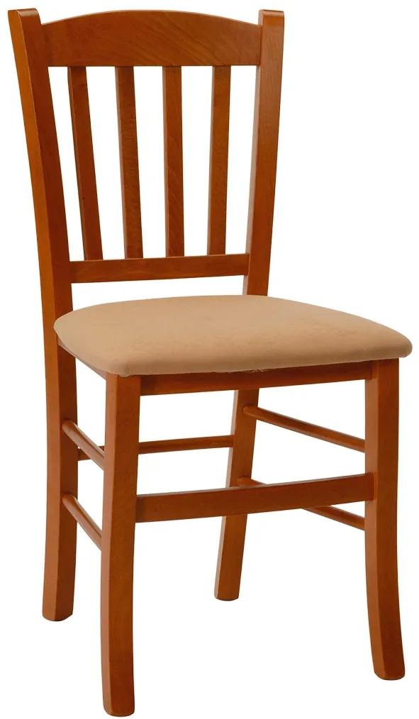 Stima stolička VENETA - zákazkové látky Odtieň: Buk, Látka: MIRON terracotta 22