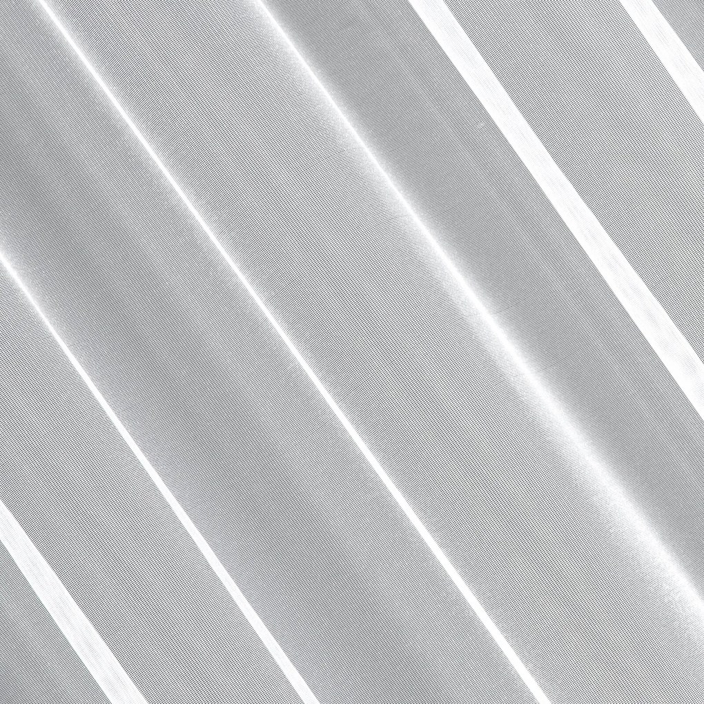 ZÁCLONA NA KRÚŽKOCH ESEL 350X150 CM BIELA