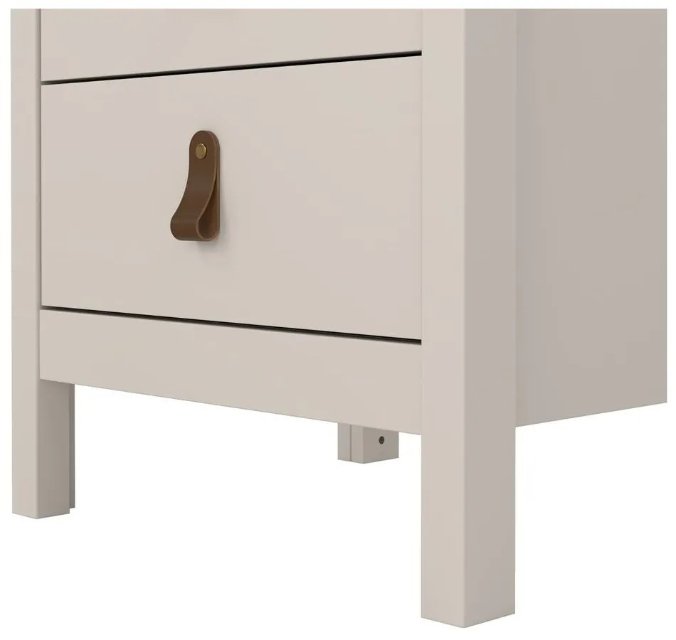 Sivobéžový nočný stolík Madrid – Tvilum