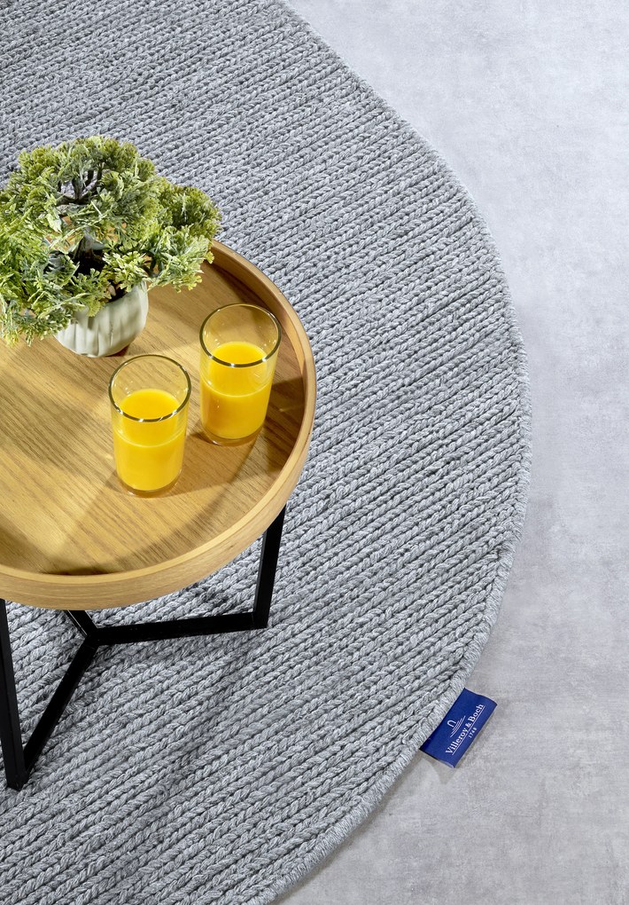 Villeroy & Boch, Kusový koberec Villeroy & Boch 106050 Silver ovál, 160x230 ovál, šedá, obývacia izba