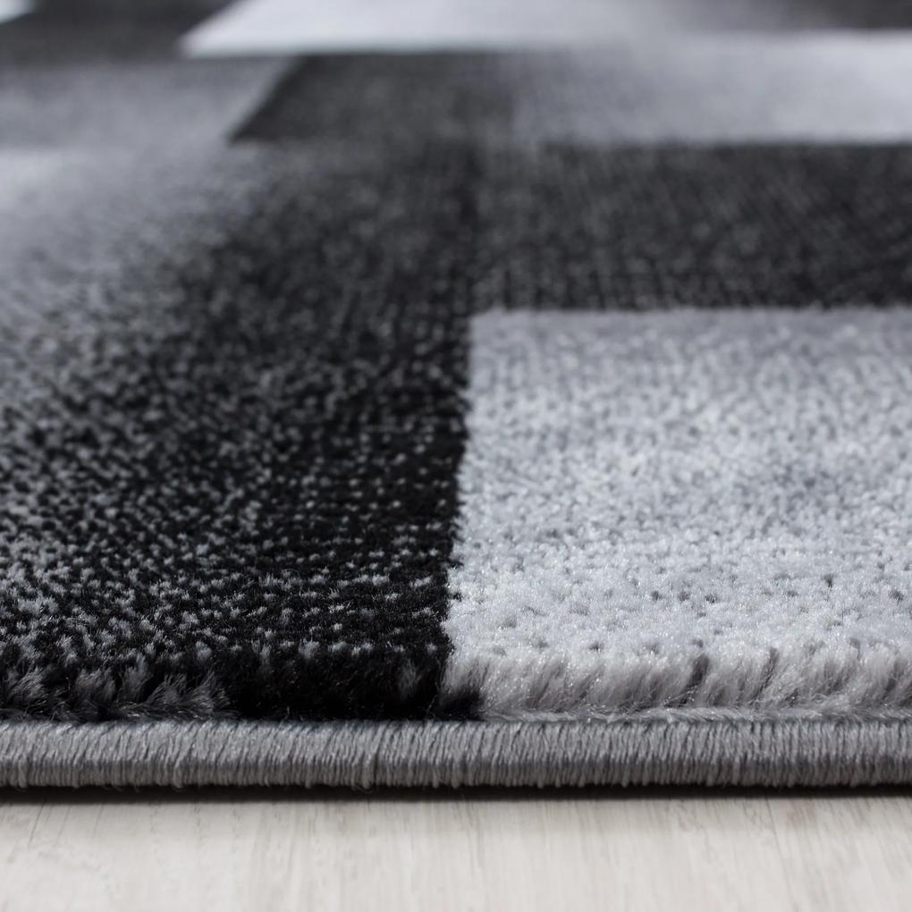Ayyildiz Kusový koberec MIAMI 6560, Čierna Rozmer koberca: 80 x 300 cm