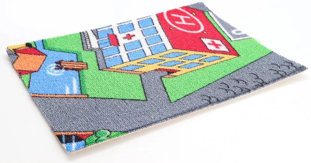 Associated Weavers koberce Koberec metráž Little Village 90 - Rozmer na mieru bez obšitia cm