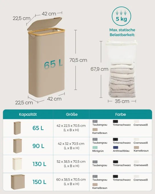 Kôš na bielizeň LCB506N02