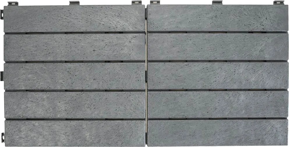 Gumová dlaždica NATURAL STONE 30 x 30 cm, sivá MHEU5100446