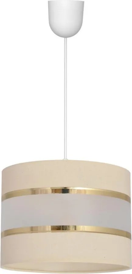 Luster na lanku HELEN 1xE27/15W/230V krémová