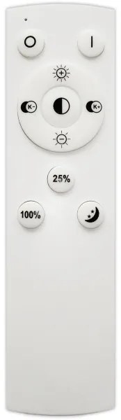 Top Light-LED St. luster na lanku ORBIT LED/40W/230V 3000-6500K pr. 50 cm biela+DO