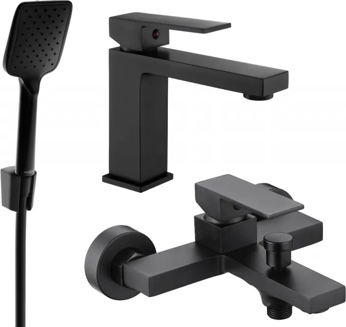 Mexen Uno R62 vaňová súprava, čierna - 71403R62-70