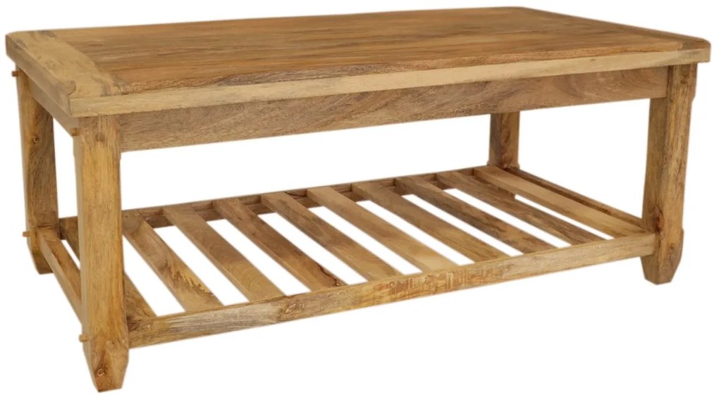 furniture-nabytek.cz - Veľký konferenčný stolík z dreva mango 110x45x60