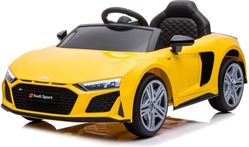 LEAN CARS Elektrické autíčko Audi R8 Lift A300 žlté