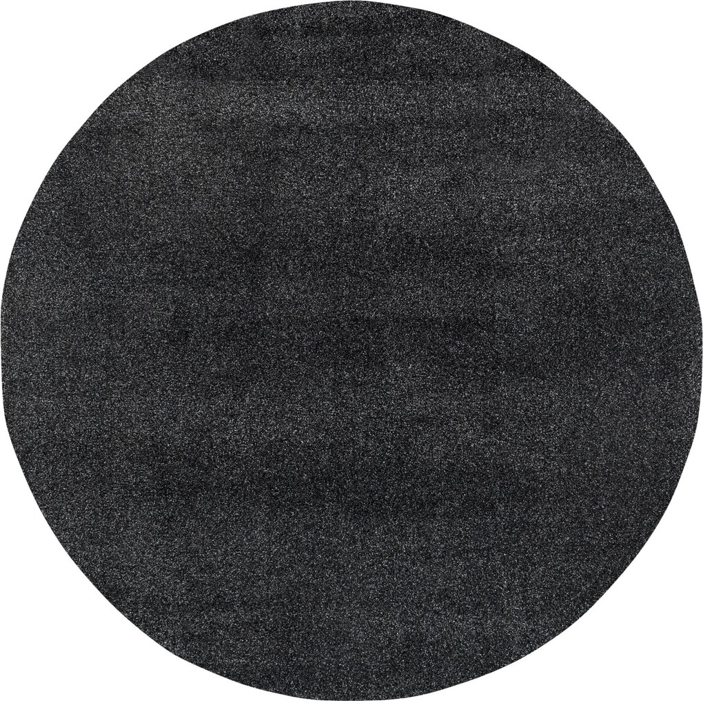 XXXLutz TKANÝ KOBEREC, 120 cm antracitová - Koberce - 003580050783