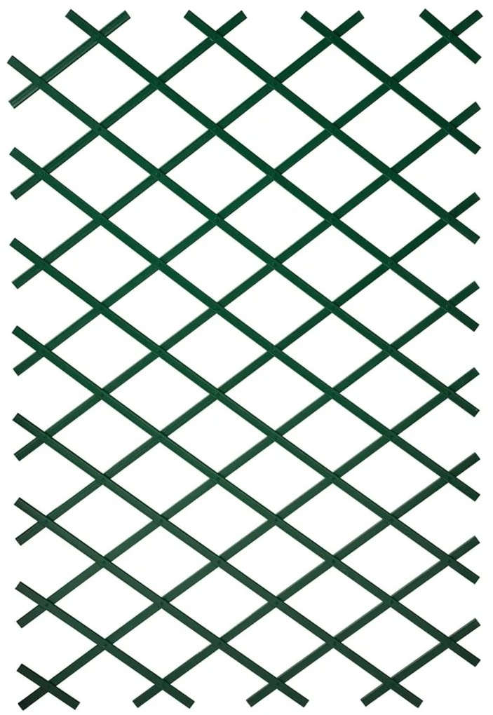 Nature Záhradné mriežky 2 ks, 100x200 cm, PVC, zelené