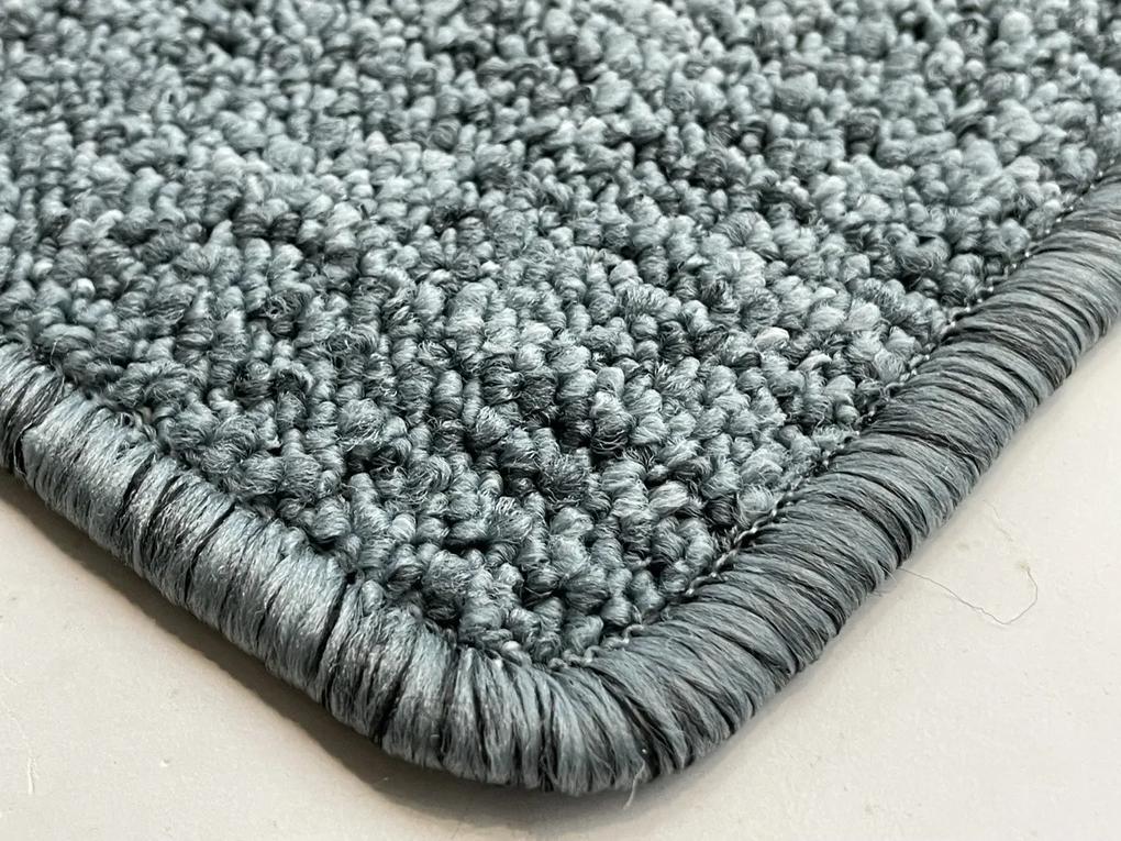 Vopi koberce Kusový koberec Alassio modrošedý štvorec - 200x200 cm