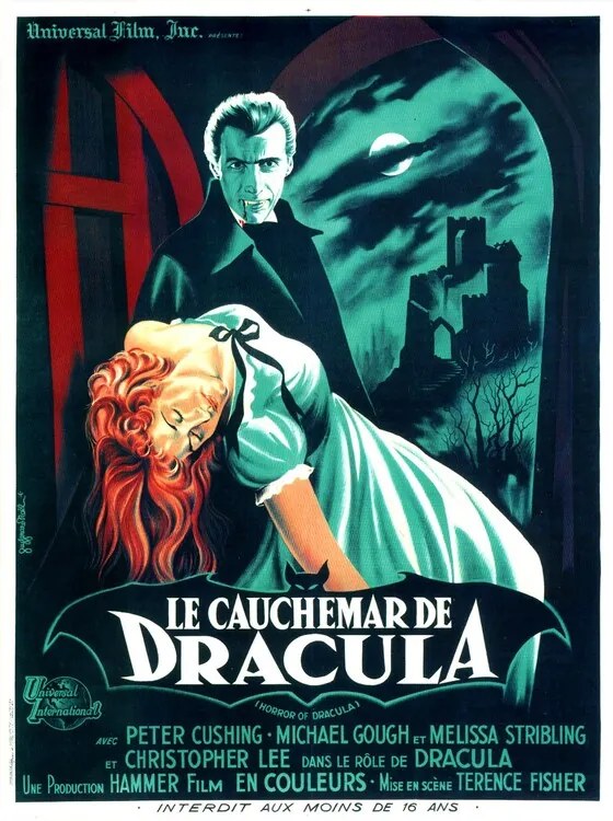 Ilustrácia Dracula 1958 06