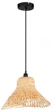 LED čierny dizajnový luster Aura