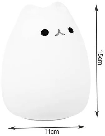 ISO Trade LED nočná lampa pre deti "Kitty"