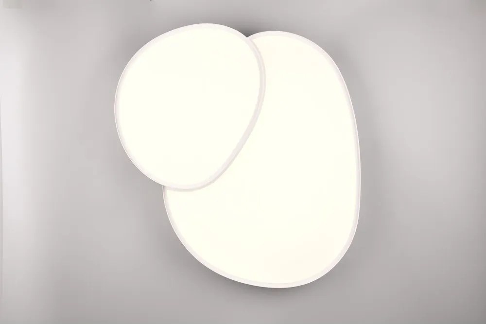 Biele LED stropné svietidlo 63.5x77 cm Rise – Trio